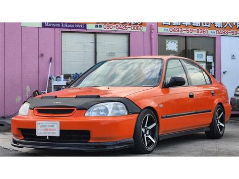 HONDA CIVIC FERIO ML | 1996 | ORANGE M | 99256 km | details.- Japanese used cars.Goo-net Exchange