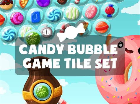 Candy Bubble Game Assets by 2D Game Assets on Dribbble