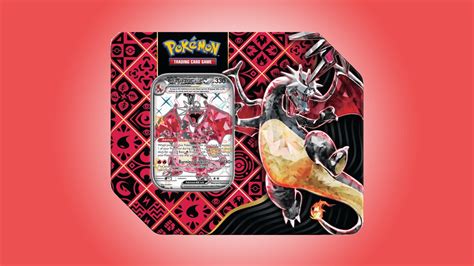 Shiny Charizard, Great Tusk, Iron Treads Paldean Fates ex Tins: Release Date, Price, Pre-Order ...