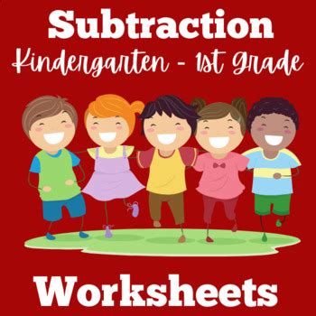 Subtraction | Worksheets | Kindergarten 1st Grade | Subtraction Practice