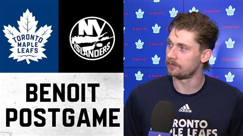 Simon Benoit | Post Game | Toronto Maple Leafs