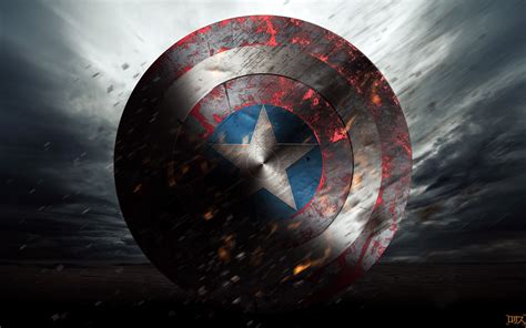 Captain America Shield Wallpaper HD | PixelsTalk.Net