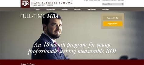 Texas A&M University - Mays Business School - Full Time MBA in 2024 ...