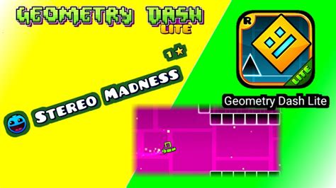 Geometry Dash Lite - Level 1 - YouTube