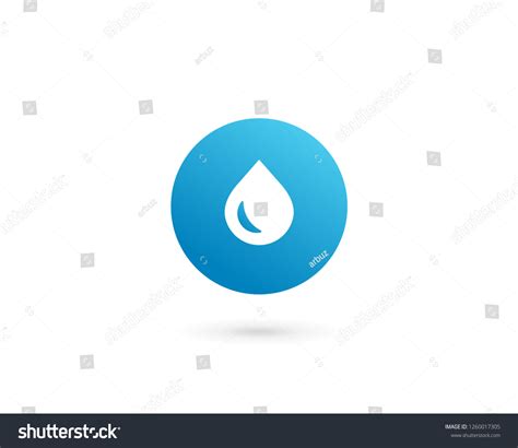 Letter O Water Drop Logo Icon Stock Vector (Royalty Free) 1260017305 | Shutterstock