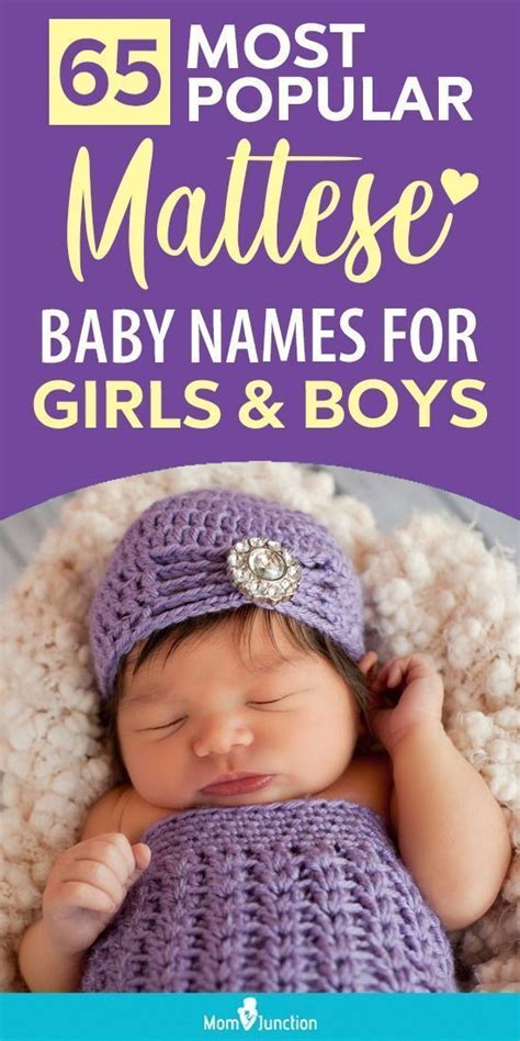 65 Most Popular Maltese Baby Names For Girls And Boys in 2022 | Baby ...