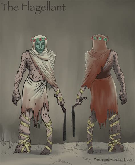 ArtStation - The flagellant (personal project)