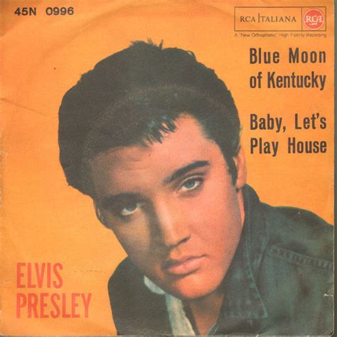 Elvis Presley - Blue Moon Of Kentucky (1960, Vinyl) | Discogs