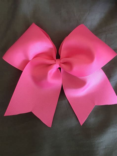 Pink Cheer Bowpink Bow Bows READY TO SHIP - Etsy