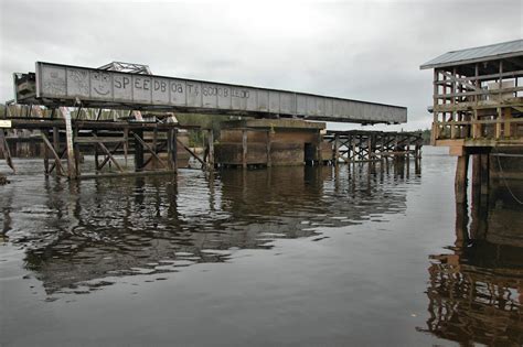 Altamaha River Swing Bridge, Everett | Vanishing Georgia: Photographs ...