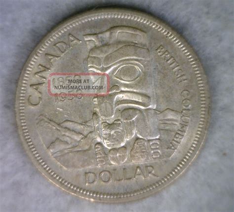 Canada Silver Dollar 1958 Bu Coin (cyber 192)