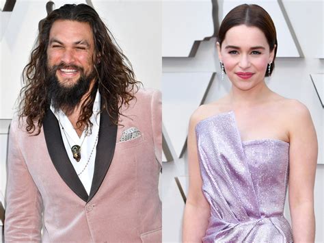 Oscars 2019: Jason Momoa and Emilia Clarke had 'Game of Thrones ...