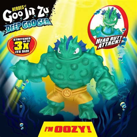 Heroes of Goo Jit Zu Deep Goo Sea Foogoo Hero Pack | Smyths Toys UK