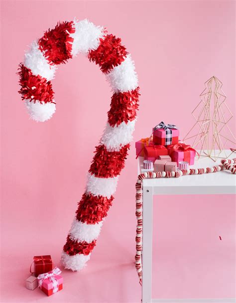 Giant Candy Cane DIY