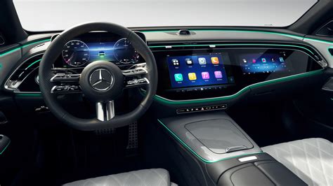 2024 Mercedes E-Class Revealed With Passenger Display, TikTok And ...