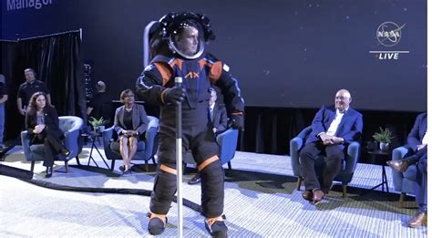 NASA and Axiom Space Do a Partial Reveal of the Spacesuit That Will be Worn on the Moon ...