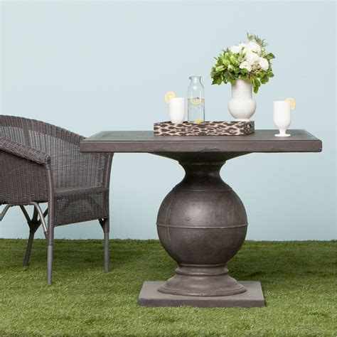 Made Goods, Cyril Concrete Round Outdoor Dining Table, Outdoor Tables – Stephanie Cohen Home