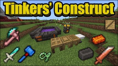 Tinkers' Construct Addon Minecraft PE (MCPE) Bedrock Edition Mod - YouTube