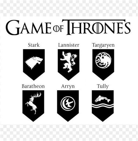 Game Of Thrones Logo Vector Png - Free PNG Images ID 38685 png - Free ...