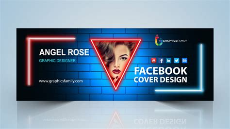 Beauty Facebook cover design template free psd – GraphicsFamily