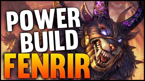 A melhor build para o FENRIR! | SMITE Power Build (Atualizada) - YouTube