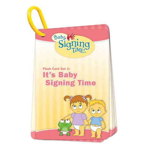 Baby Signing Time Flash Card Set 1 (ASL Signs Flash Cards)