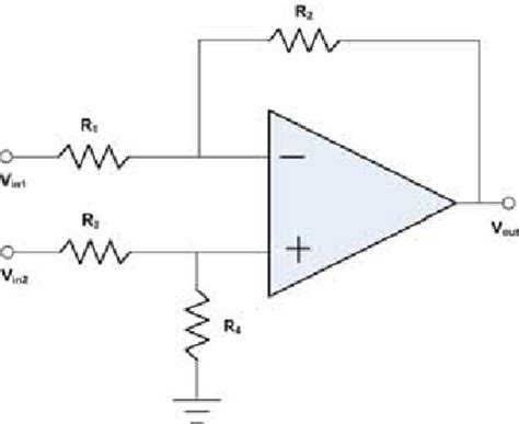 Differential Amplifier Circuit Diagram