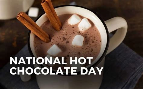 NATIONAL HOT CHOCOLATE DAY - January 31, 2025 - Angie Gensler