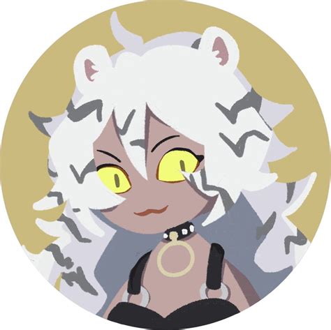 Cute Dislyte icon of Lin Xiao (White Tiger) Everything And Nothing, Future City, Monster Girl ...