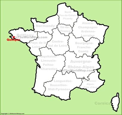 Quimper Maps | France | Discover Quimper with Detailed Maps