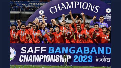 India Claims SAFF Championship 2023 Title in Thrilling Penalty Shootout