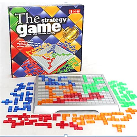 The Strategy Game Blokus Board Game Educational Toys 484 Squares Game ...