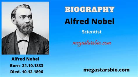 Alfred Nobel Biography, Quotes, Inventions, & Prizes - Megastarsbio.com