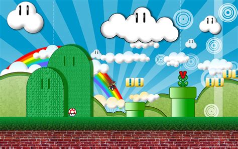 Bakrunner : 1440x900 px, spill, mario, super, video 1440x900 - wallhaven - 1760147 ...