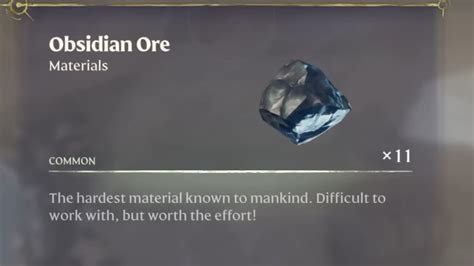 How to Get Obsidian Ore in Enshrouded?