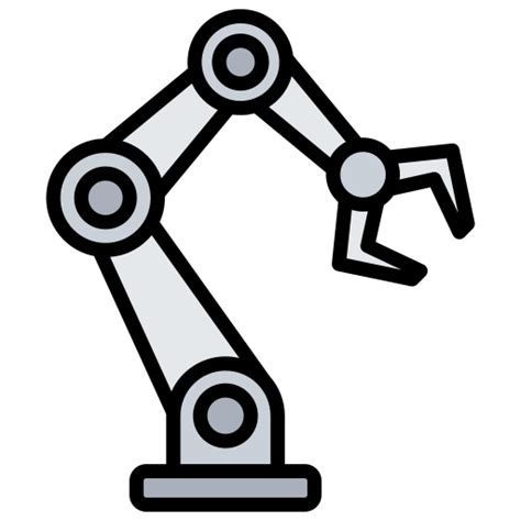 Robot arm Generic Outline Color icon