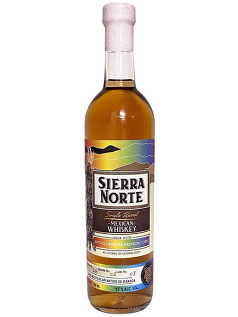 Sierra Norte Rainbow Corn Mexican Whiskey – Del Mesa Liquor