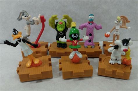 Space Jam 1996 McDonald's Happy Meal Toys Warner Bros. Lot of 7 | #3922531859