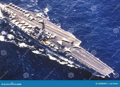 USS Forrestal Aircraft Carrier Editorial Image - Image: 26888905