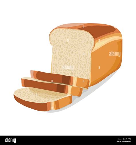 Wheat sliced bread icon, cartoon style Stock Vector Image & Art - Alamy