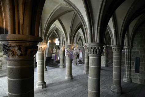 Mont St-Michel - Abbey; Inside (4) | Mont Saint-Michel | Pictures | France in Global-Geography