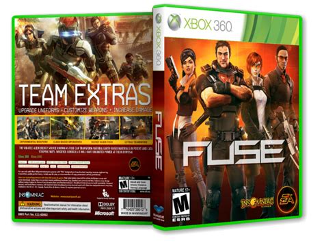 FUSE Xbox 360 Box Art Cover by payam_mazkouri