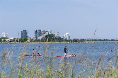 Amager Strand Park in Copenhagen, Denmark Editorial Photography - Image of paddleboarding ...