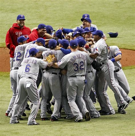 Rangers on way to their 2nd World Series appearance. | Texas rangers ...