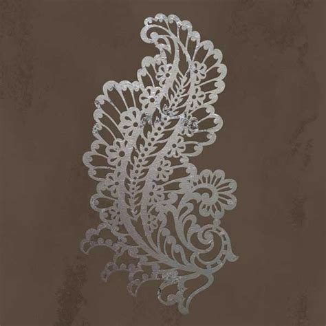 Wall Stencil | Paisley A Impression Stencil | Royal Design Studio Stencils