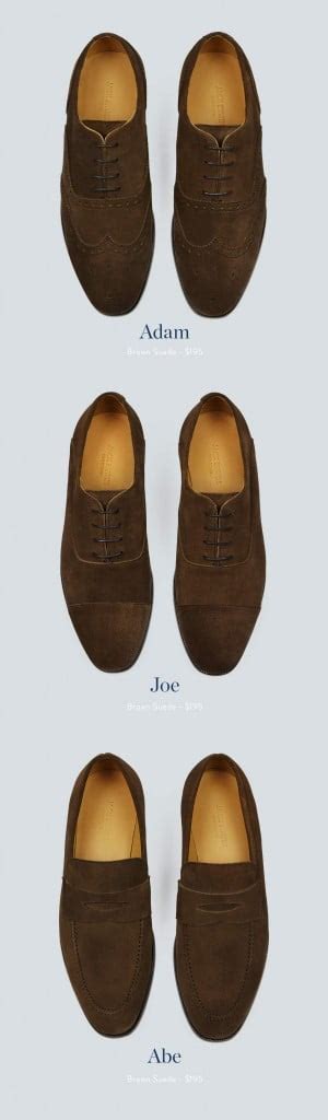 Suede Men's Dress Shoes - Mensfash