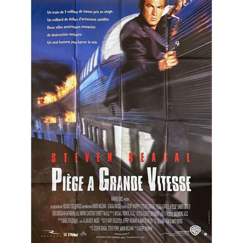 UNDER SIEGE 2: DARK TERRITORY French Movie Poster - 47x63 in. - 1995