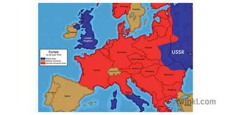 Map Of Nazi Occupied Europe_ | United States Map - Europe Map