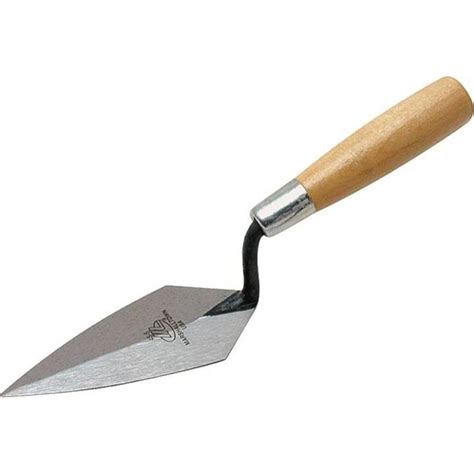 Pointing Trowel 2-3/4 In W X 6 In L High Carbon Steel Blade Wood Handle | Theisen's Home & Auto