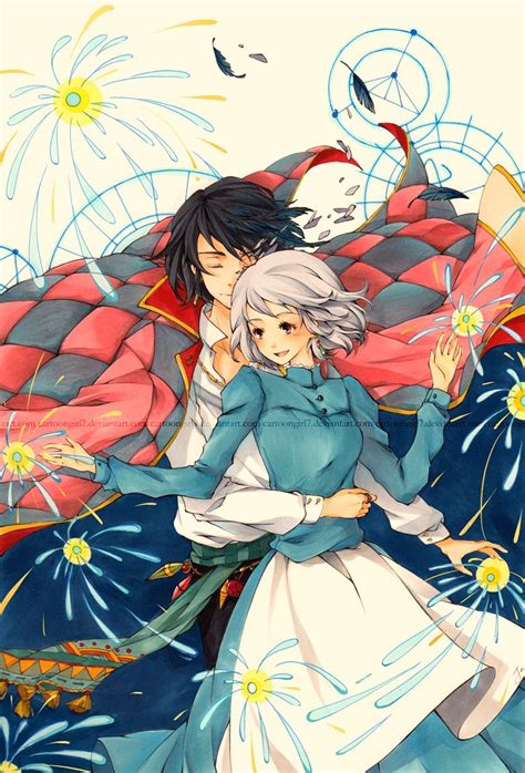 Howl's Moving Castle Fan Art: Howl and Sophie Hayao Miyazaki, Film ...